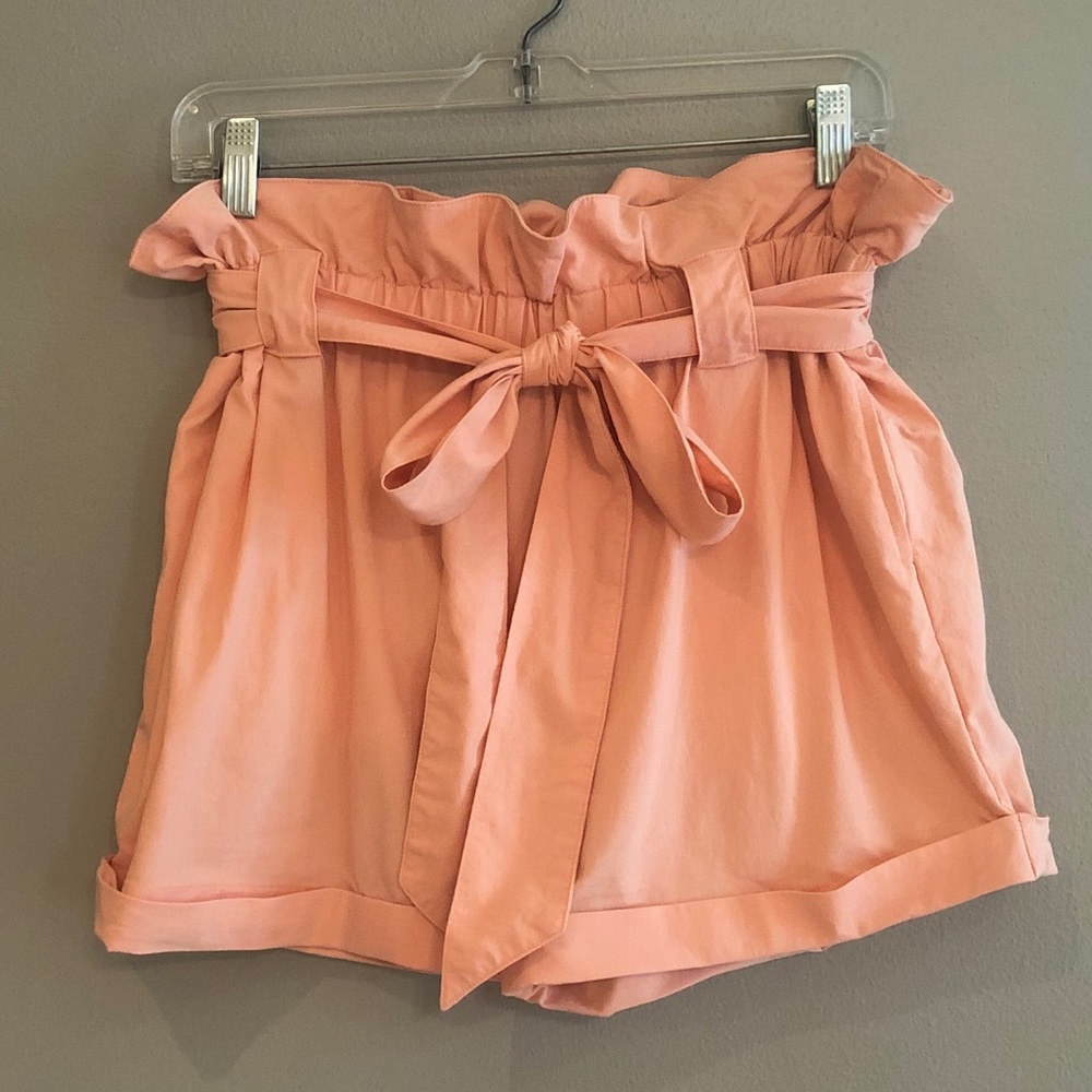 Aryn K paper bag shorts